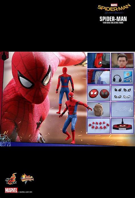 Homem Aranha Spider Man Home Coming MMS425 Hot Toys Original Prime Colecionismo Colecionando