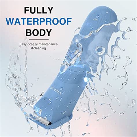 VIKICON Pubic Hair Trimmer Women Bikini Trimmer Women Electric Groin Body Shaver IPX