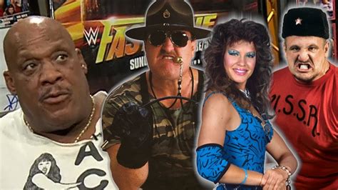 Tony Atlas Shoots On Evolution Wendi Richter Sgt Slaughter Nikolai