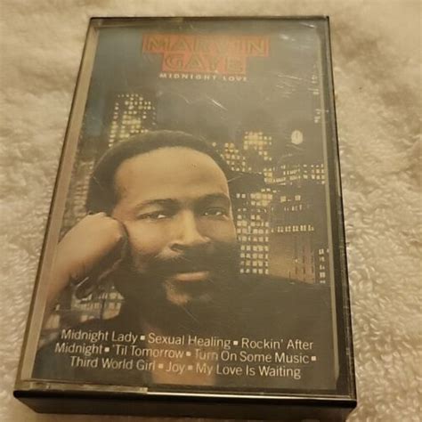 Marvin Gaye Midnight Love 1982 Cassette Tape Funk Soul EBay