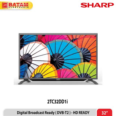 Jual SHARP Aquos 32 Inch LED TV DIGITAL TV 2T C32DD1i Shopee Indonesia