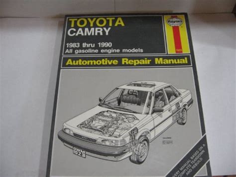 Toyota Camry Repair Manual Abebooks