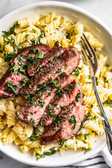 Alfredo Pasta With Steak Recipe Diethood