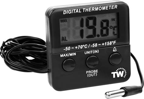 2 Pack Fridge Freezer Thermometer Dial With Recommended Temperature