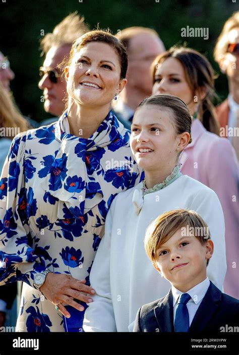 Stockholm Schweden 16th Sep 2023 Crown Princess Victoria Princess