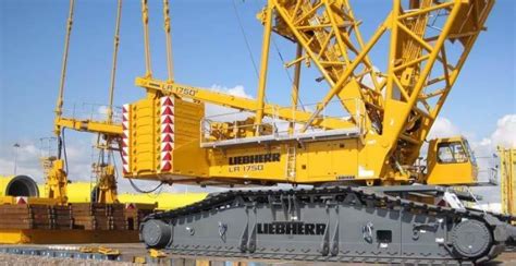 The Liebherr Lr 1750 Crawler Crane Construction Excellence