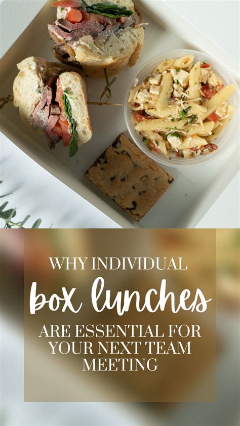 Boxed lunch catering – Artofit