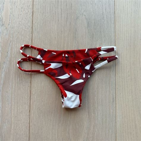 Swim Mikoh Manoa Skimpy Bikini Bottom In Vintage Lehua Poshmark