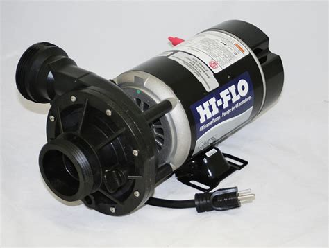 Waterway Hi Flo Pump 1 5 Hp 1 Spd Horizontal Discharge Waterway Parts Pool Supplies