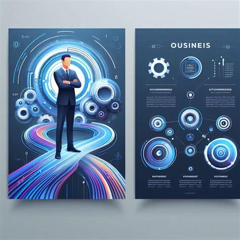 Premium Photo Vector Modern Business Flyer Template