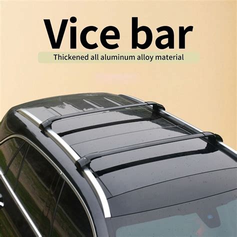 Pcs Roof Rail Racks Cross Bars Crossbar Fits For Honda Crv Cr V