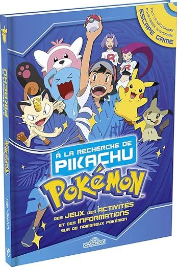 Amazon fr Pokémon Le grand jeu du cherche et trouve Livre jeu