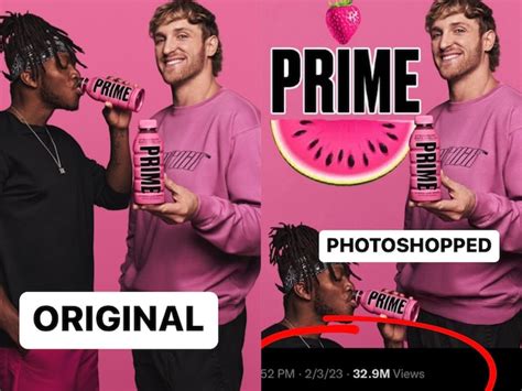 Someone Gave Logan Paul Ksis Prime Ad A Thirsty Edit And It Got