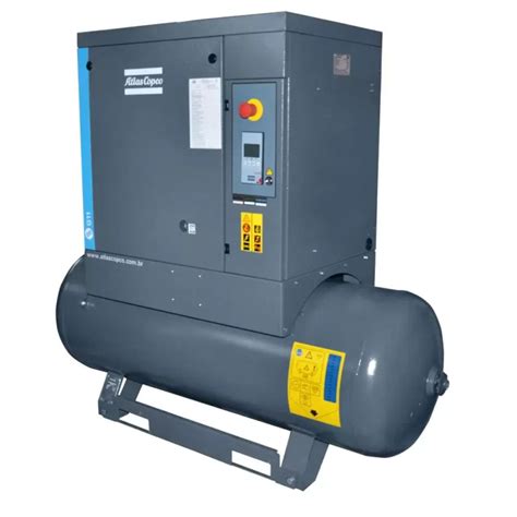 Compressor Parafuso Atlas Copco G Hp Bar Psi Litros V