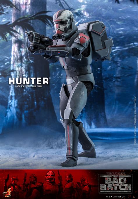 Star Wars The Bad Batch Hunter Scale Figure By Hot Toys The Toyark News