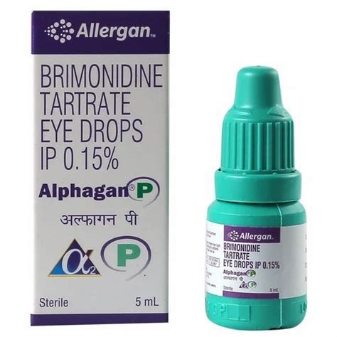 5ml Brimonidine Tartrate Eye Drop At Rs 480piece Brimonidine