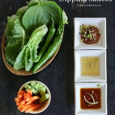 Three Ultimate Korean Bbq Dipping Sauces My Korean Kitchen