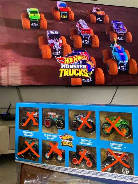 Hot Wheels Monster Trucks Hobbies Toys Toys Games On Carousell