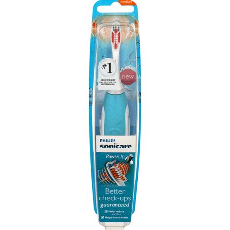 Sonicare Toothbrush, Battery, PowerUp, Medium | Buehler's