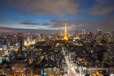 Tokyo, Japan City Skyline Stock Photo by ©journey2008 65203985