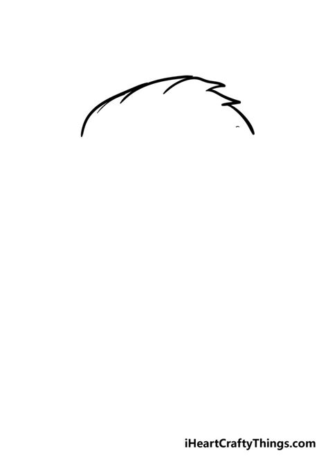 Boy's Hair Drawing - How To Draw Boy’s Hair Step By Step