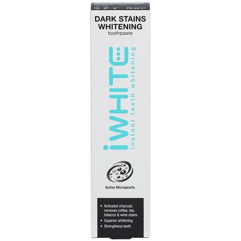 IWhite Dark Stains Whitening Dentifrice 75 Ml Redcare Pharmacie