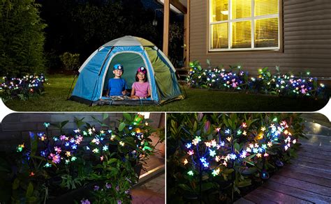 Outdoor Christmas Decoration Pack Solar Garden Lights Outdoor