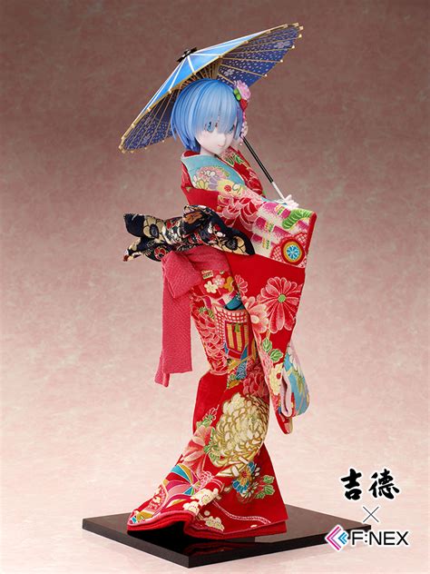 Rezero Rem Viste Un Hermoso Kimono En Una Figura A Escala Somoskudasai