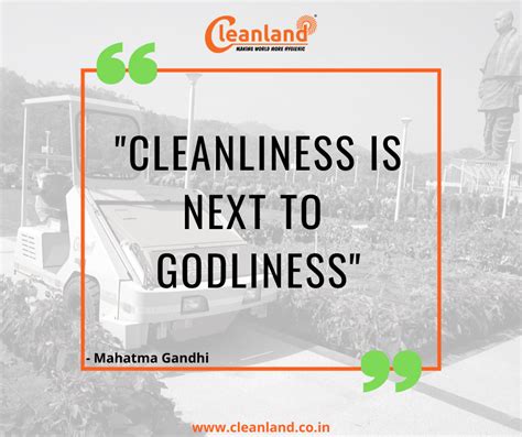 😀c L E A N L A N D Quote Of The Saturday Cleanliness Is Next