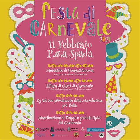 Festa Di Carnevale Benvenuti In Ciociaria In Provincia Di Frosinone