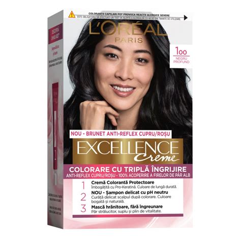 Vopsea De Par Permanenta Cu Amoniac L Oreal Paris Excellence Creme 100