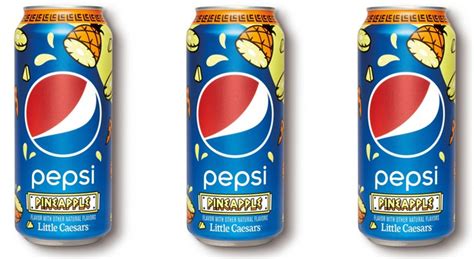 Pepsi Launches Pepsi Pineapple Exclusively at Little Caesars Starting ...