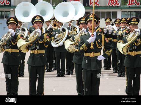 Hong Kong 1st July 2016 The Military Band Of Hong Kong Garrison Of