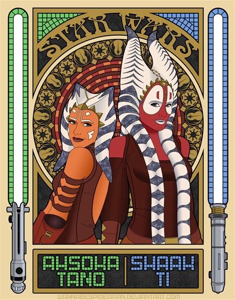 Star Wars Ahsoka Tano N Shaak Ti By Dalenorvell On Deviantart Star