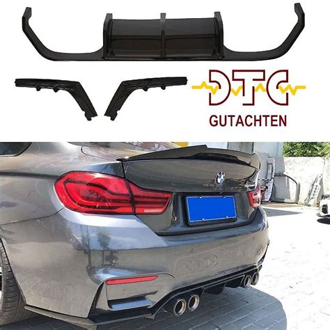 Diffuseur Vrs Noir Brillant Bmw M F F M F Dtc Suisse Canton