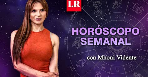 Horóscopo de Mhoni Vidente hoy predicciones de la semana del 19 al 25