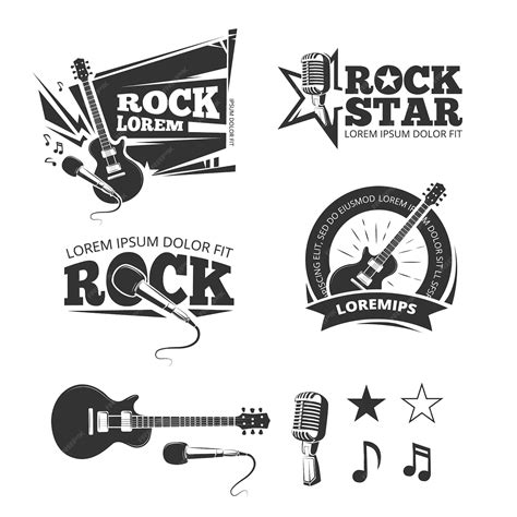 Premium Vector Rock Music Shop Recording Studio Karaoke Club Vector