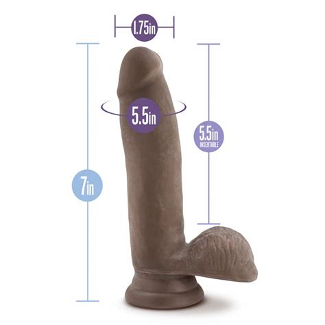 AU NATUREL SENSA FEEL DILDO 7 CHOCOLATE Sexshop Ofertas Juguetes