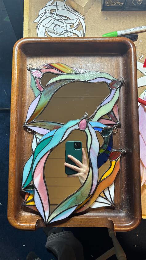 Part 3: Every step of making a stained glass lamp shade edit a few