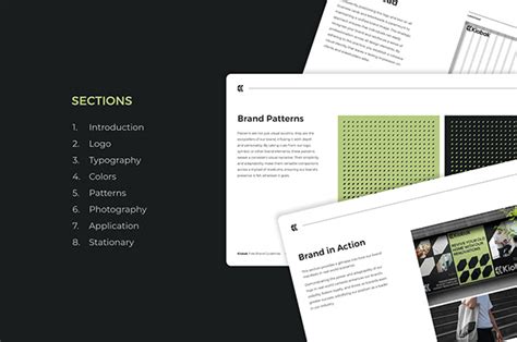 Brand Guidelines Template Behance