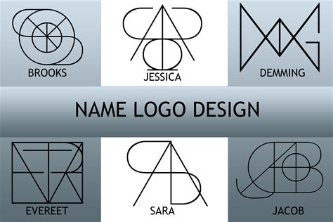 Custom Name Logo Design Name Logo Logo Design Custom Name Etsy