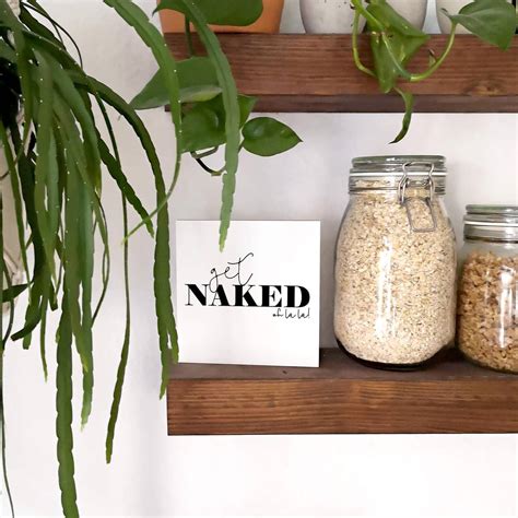 Holzbild Zum Hinstellen Get Naked Wall Art De