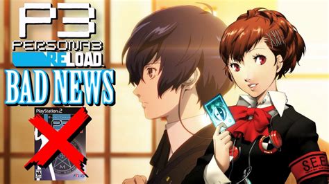 Persona 3 Reload UPDATE No FeMC No FES Content SWITCH PS Versions