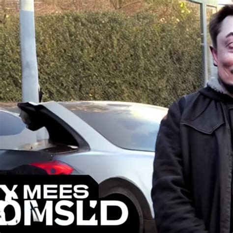 Homeless Man Elon Musk The Streets K Award Winning Stable