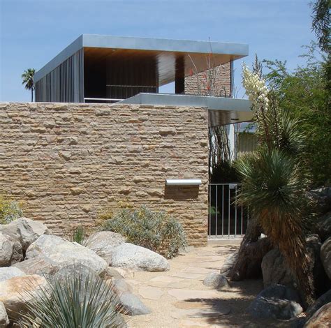 Richard Neutra Kaufmann Desert House In Palm Springs