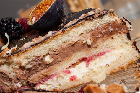 Czekoladowy Naked Drip Cake Tortfolio