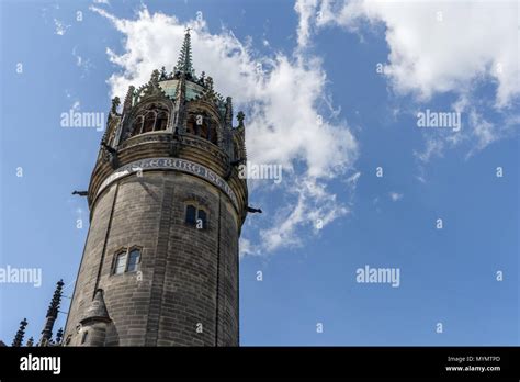 Wittenberg castle church hi-res stock photography and images - Alamy