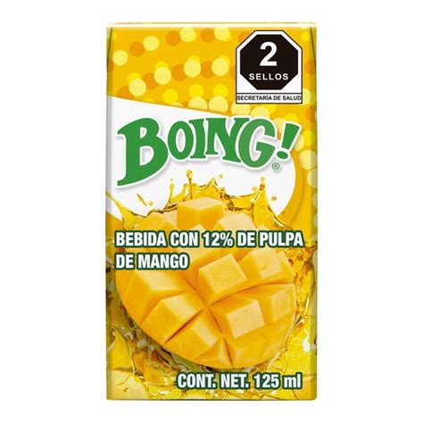 Bebida Boing De Pulpa De Mango Ml Walmart