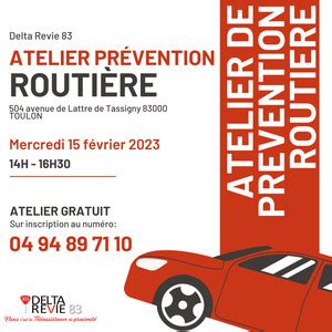 Atelier de prévention routière