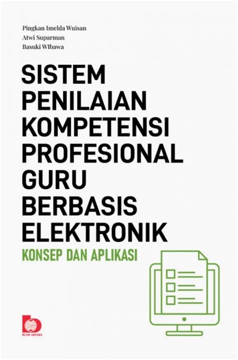 Jual Buku Sistem Penilaian Kompetensi Profesional Guru Berbasis